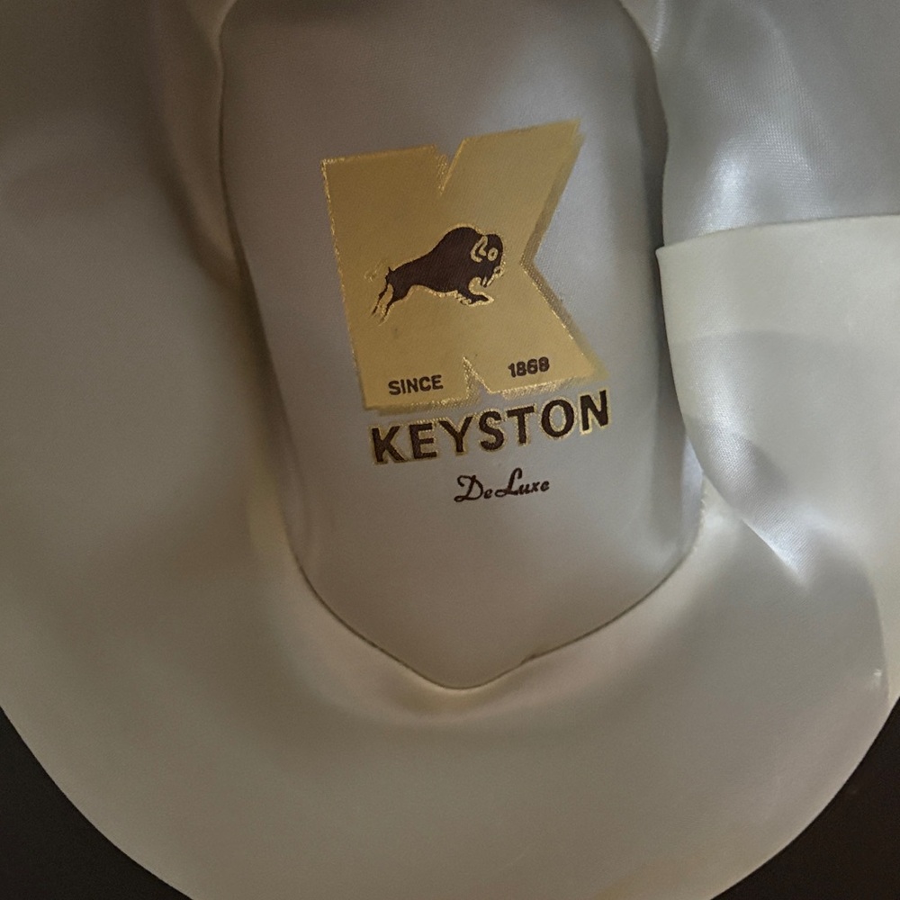 Keyston De Lux Vintage Brown Western Hat - Picture 4 of 6